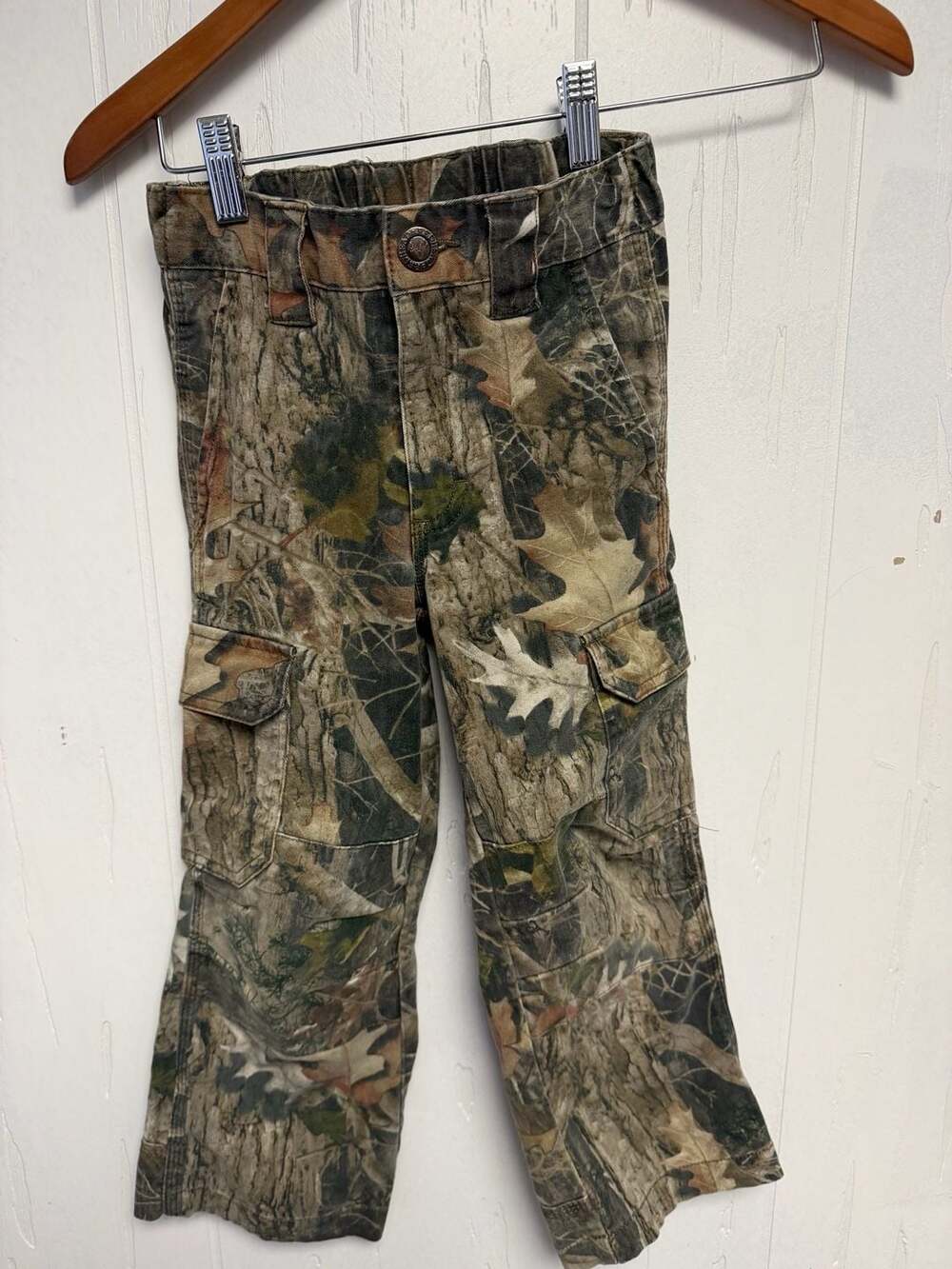 RedHead Silent-Hide Youth Camo Cargo Pants Small Hunting Outdoor
